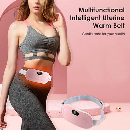Electric Period Heating Pad Belt – 3 Heat & 4 Massage Modes with Box
